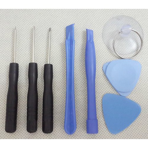 8 en 1 herramientas de apertura reparación teléfono desmontar herramientas Set Kit para HTC teléfono celular Tablet PC para iPhone para iPad