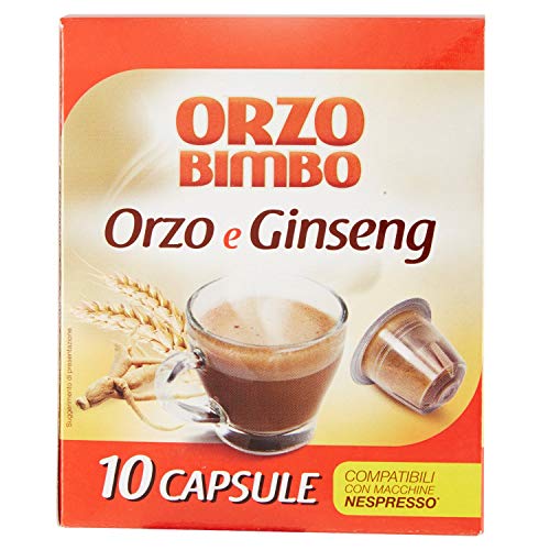 Orzo Bimbo Orzo e Ginseng, Confezione da 10
