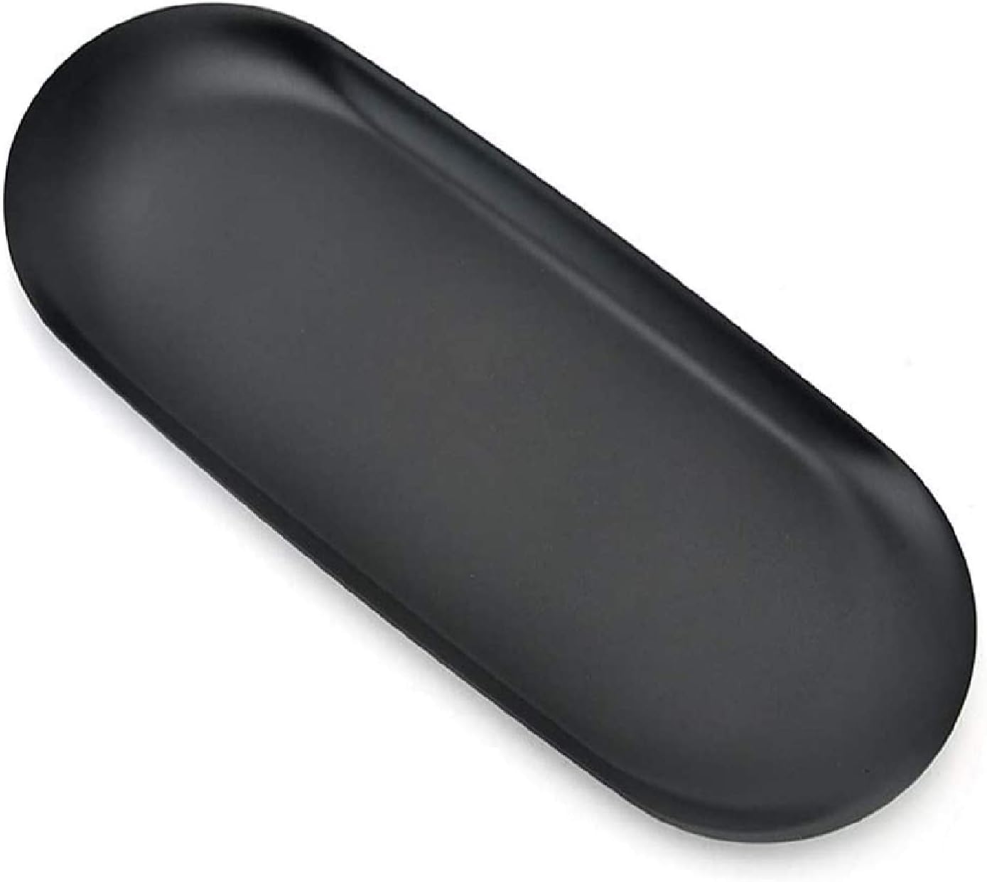 Vassoio Portaoggetti In Acciaio Inox Ovale - Dorato, 230x94mm - Per Snack, Gioielli, Cosmetici - Foto 3