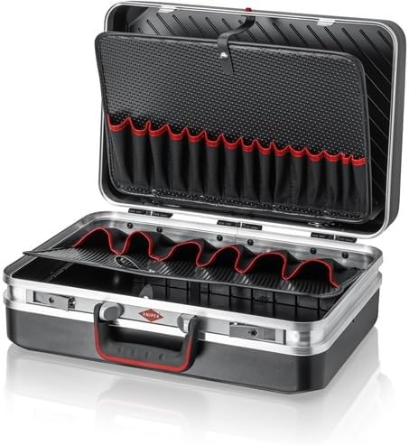 Knipex Vision24 Electro Tool Case, 20 Tools, 21 Insertion Compartments, 24 Litre, 480 x 380 x 180 mm, Tool Set, 00 21 20 - 5