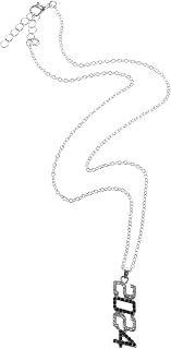 Creative Zinc Alloy Necklace with Glittering Rhinestone Elegant Ladies Necklace for New Year Party and Prom Unique Designed Jewelry for Lasting Use