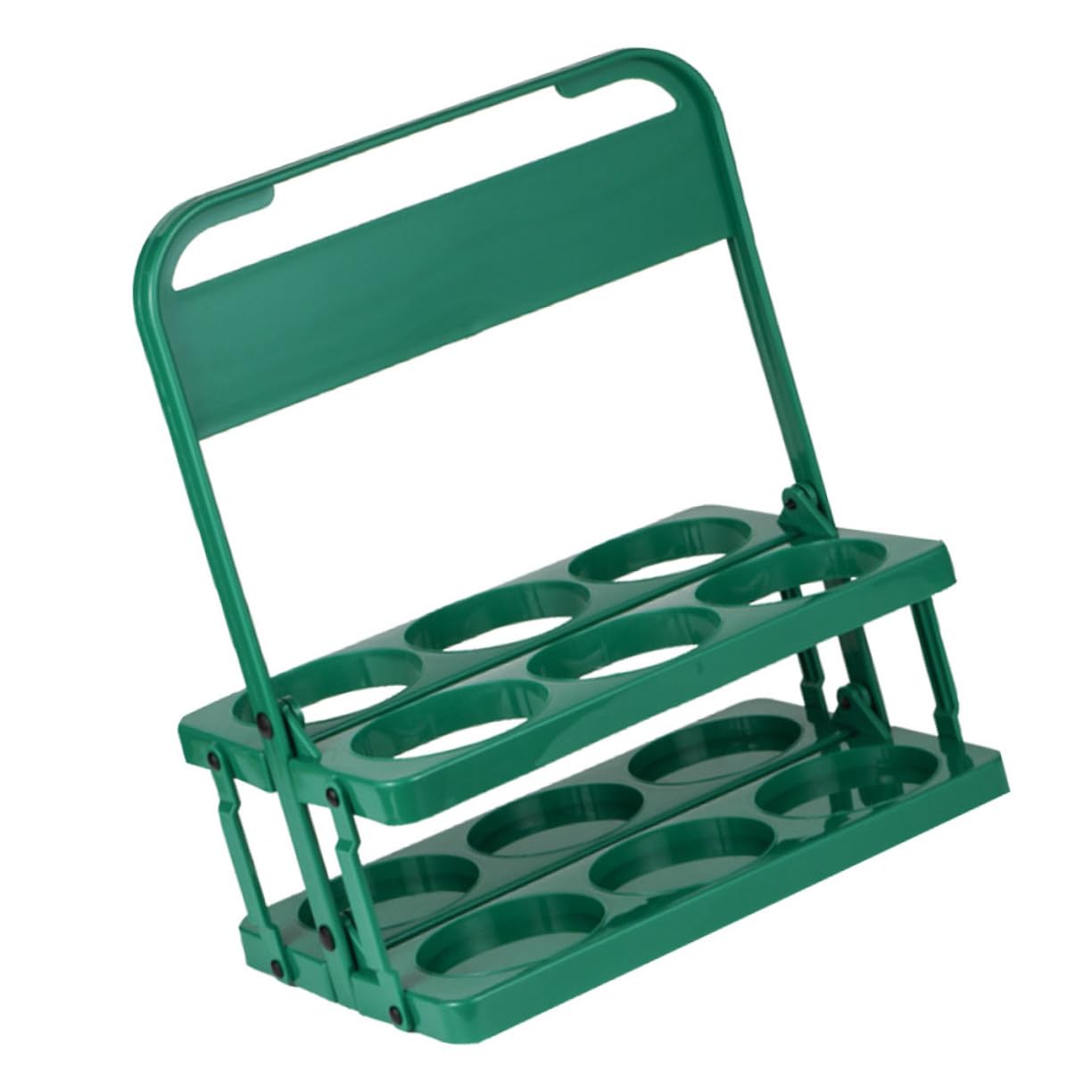 Mikinona Beer Storage Basket Plastic Beer Bottle Carrier Bottle Holding Organizer Bar Accessory for Daily Use