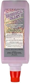 Zenex Bazooka Blast Hand Soap - Industrial Hand Cleaner | Heavy-Duty Shop Soap | Pumice-Powered Grease & Grime Remover | Berry Cherry Scent | Moisturizing | 3.55 L (4 Count)