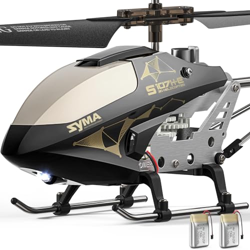 Image of SYMA RC Helicopter Toy,RC Helicopter with 16Mins(2 Batteries),Altitude Hold,One Key Take Off /Landing,3.5 Channel,Gyro Stabilizer,RC Airplane Toys for Kid Boy Girl Playing Indoor