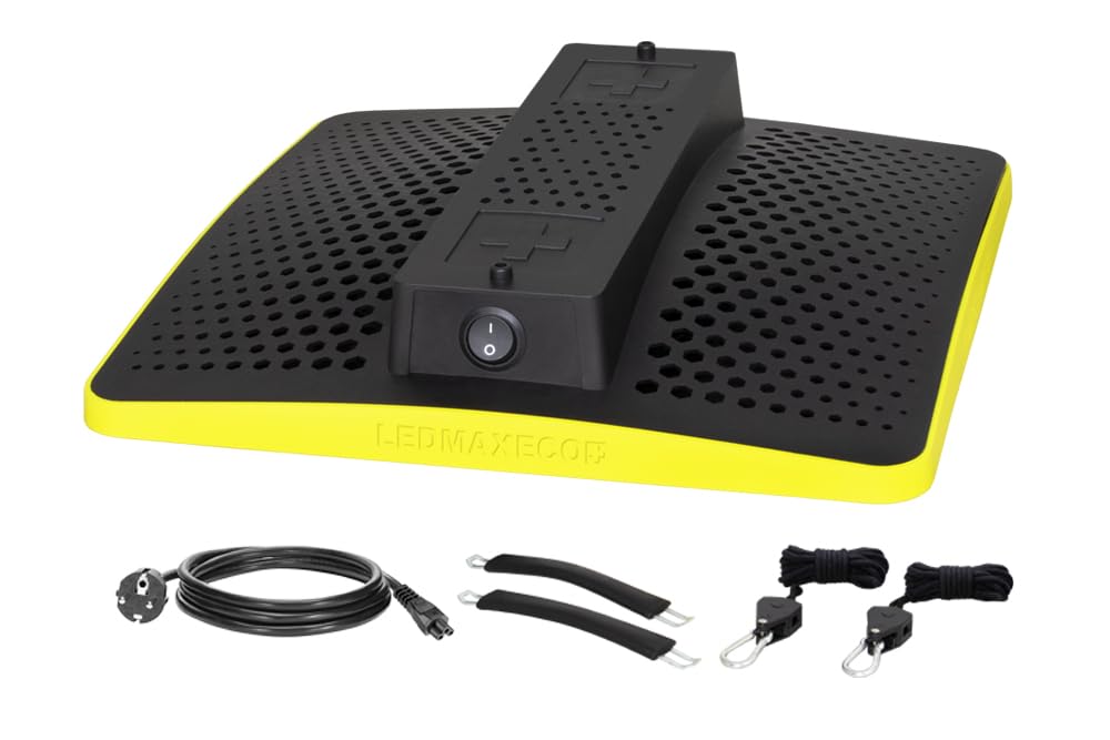 GARDEN HIGHPRO LEDMAXECO 150W – Lámpara de Cultivo Interior con Espectro Completo, 224 LEDs LM282B, Crecimiento y Floración Óptimos, Alta Eficiencia y Durabilidad