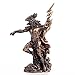 Veronese Design 7 1/2 Inches Zeus The Greek God of The Sky Cold Cast Resin Bronze Finish Sculpture Figurine
