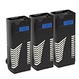 Koller Products Filter Cartridge Pre-Assembled fits Tom Mini Power Filter (TM1250), 3-Pack