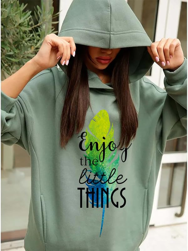 Image of London Hills Hoodies for Women Stylish Sweater for Woman with Zip Stylish Unisex Graphic Print Cotton Blend Fleece Hoodie Zipper Winter wear Hood Regular Fit, Long Sleeve