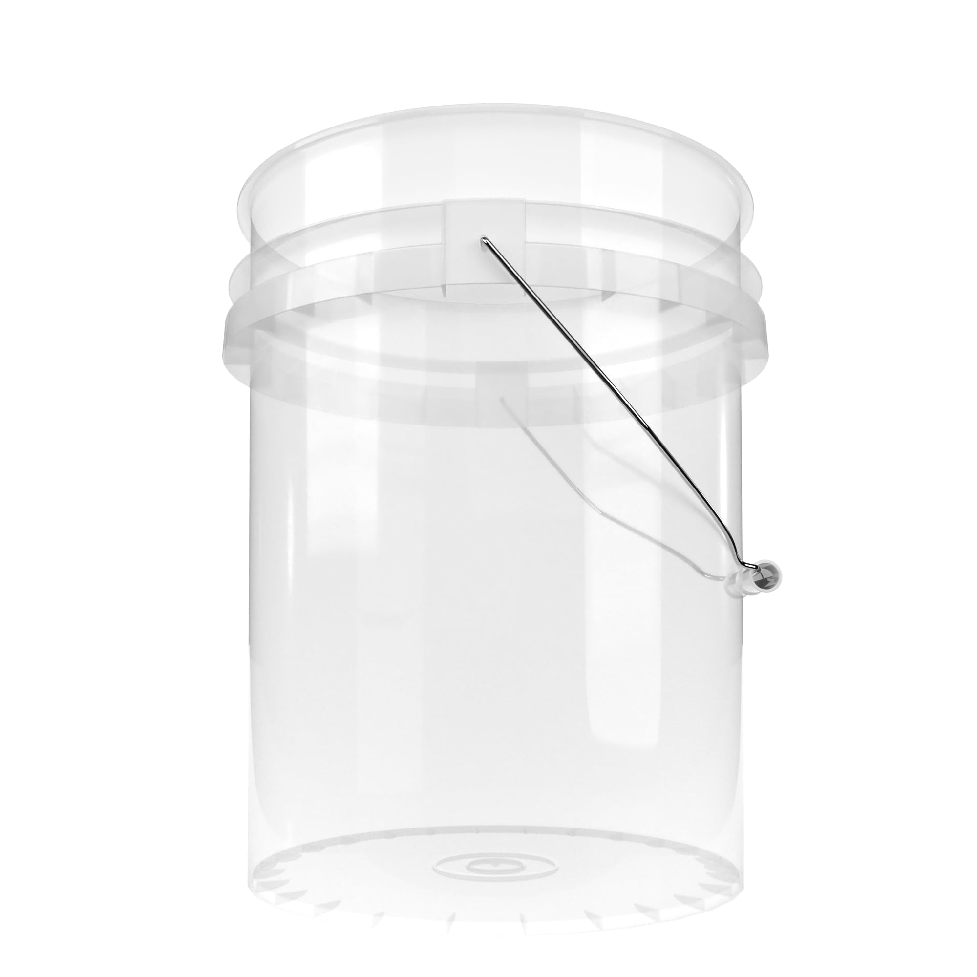 Auto Wascheimer Set mit Sieb und Deckel | Magic Bucket 19l Autowascheimer Transparent mit Gitter zur Schmutzfilterung | Eimer für die Autowäsche | Auto Putzeimer