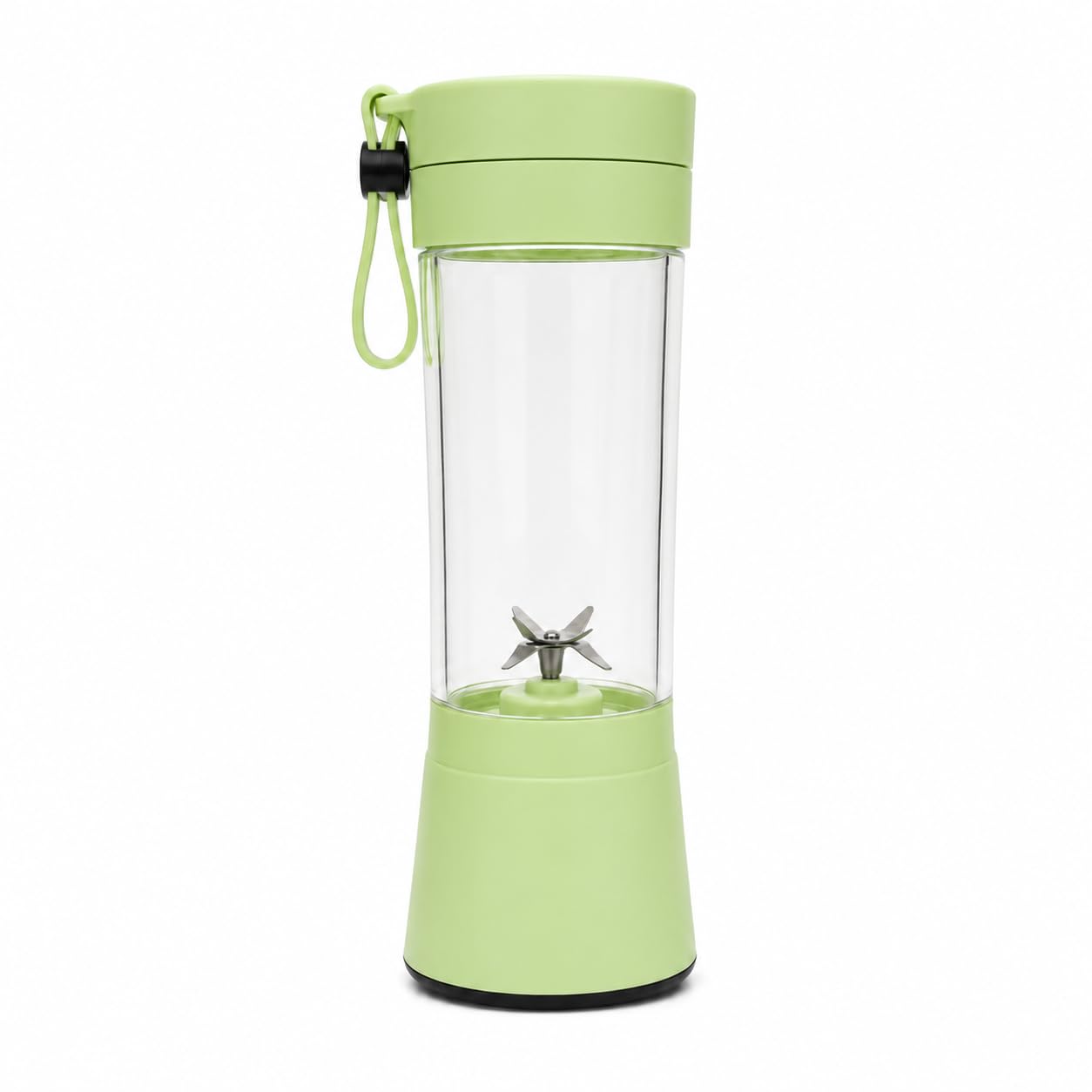 DA MART Rakhi Gift For Sister Portable Blender Smoothie Maker Bottle, Green | Travel Friendly, Stainless Steel Blades, Carry Loop Strap, Compact Design, USB Powered-image-7