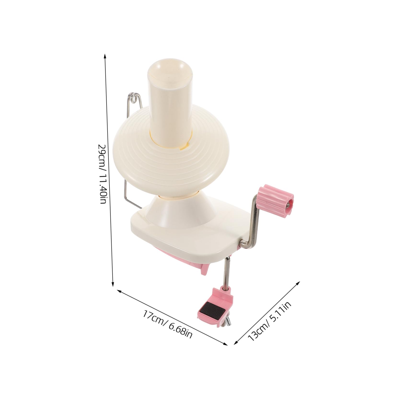 ARTIBETTER Handheld Yarn Winder Tassel Winding Machine Yarn Ball Holder Wool Winder Tool for Knitters