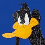 DIAMOND DOTZ Daffy Duck Looney Tunes Diamond Painting Kits for Adults - Diamond Art Kits a Relaxing Creative Craft Kit with Dotz Gems 12.6'x12.6'
