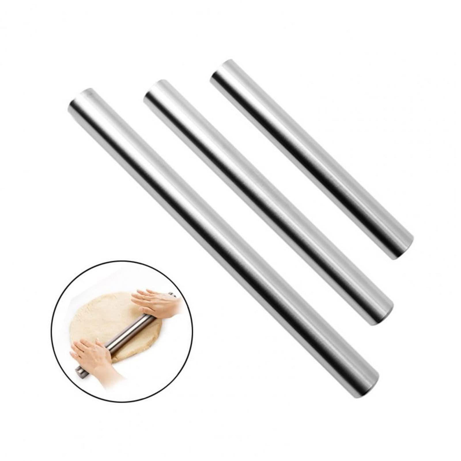 Konische Teigrolle zum Backen, Antihaft-Teigroller, professionelles Küchenwerkzeug, leicht zu reinigen, ideal für Kuchen und Kekse, 30,5 cm Länge