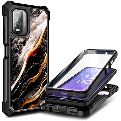 NZND Nokia C210 Case with Screen Protector Cover