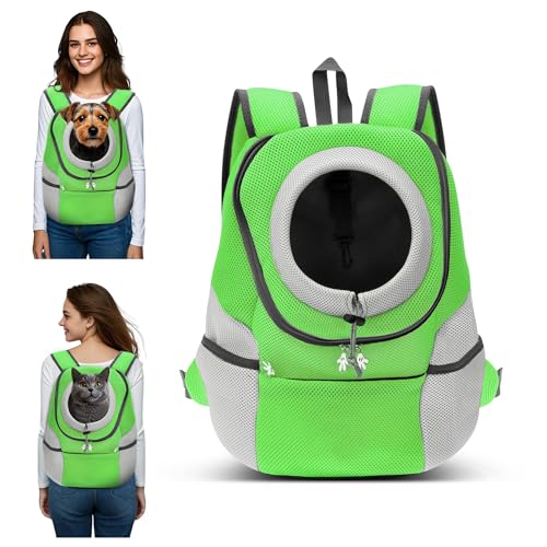 ALLSOPETS Pet Ryggsäck Bärbara Pet Bags Rese Hund Bärväska Axelväska Cykel Vandring Husdjur Bärväska för små hundar...