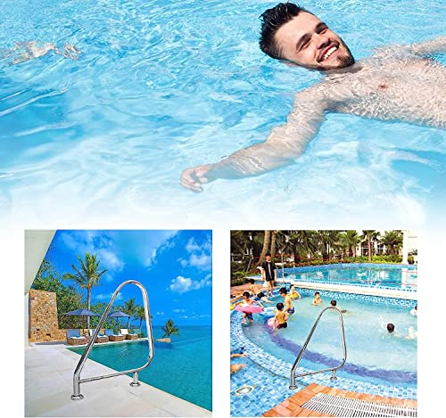 Barandal para piscina de acero inoxidable 304 miniatura 6