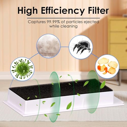 Image of Replacement Hepa Filter Accessories Compatible with Ecovacs Deebot T20 Omni /PRO /MAX T20 Pro /Max Plus N20, N20 Plus, or N20 Pro Plus Robot Vacuum Cleaning accesoriesN20, N20 Plus, or N20 Pro Plus