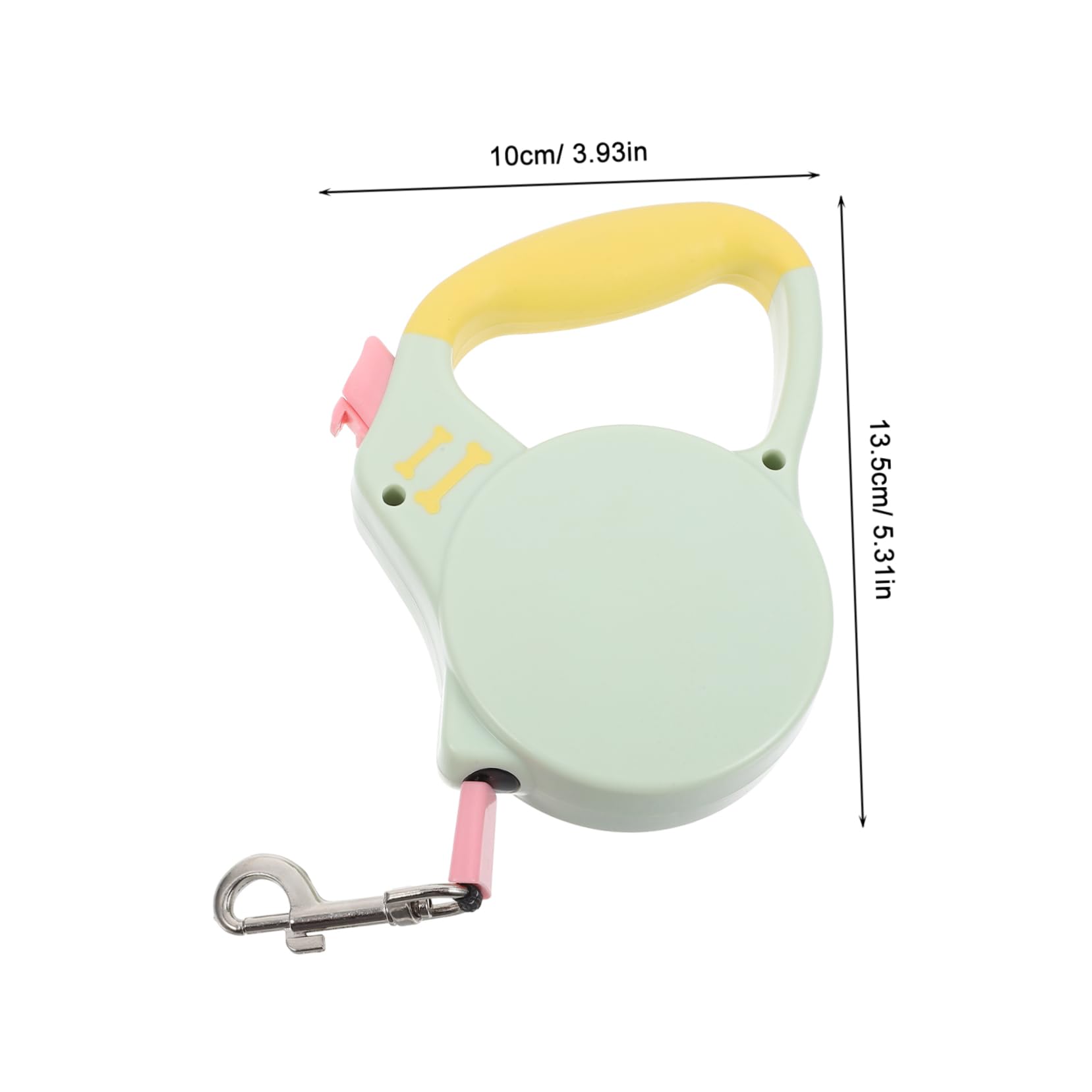 ibasenice Automatic Retractable Pet Leash for Durable Material Operation for Outdoor Walking Comfortable Dog Walking Experience