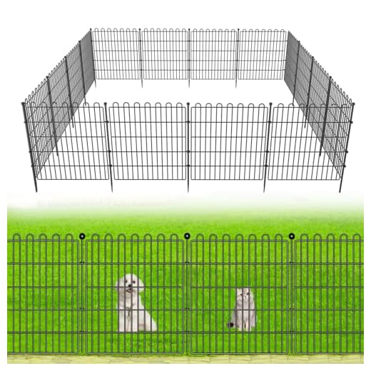 24-Inch No-Dig Garden Fence Set