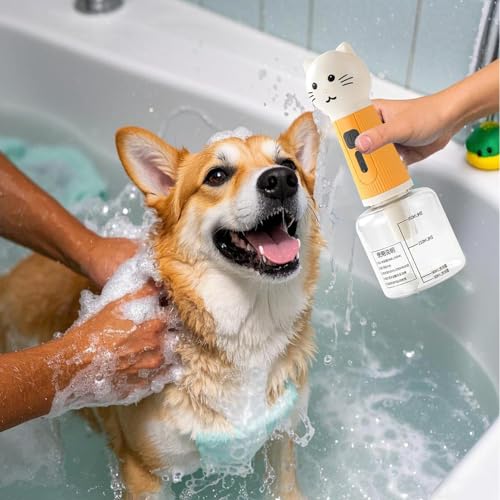 Distributeur de savon pour chien électrique pour laver sans effort
