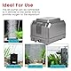 hygger Aquarium Luftpumpe,1325L/H Fish Tank Air Pump,15W Einstellbarer Powerful 4 Outlets Aquarium Oxygenator Up to 3800L Aquariums