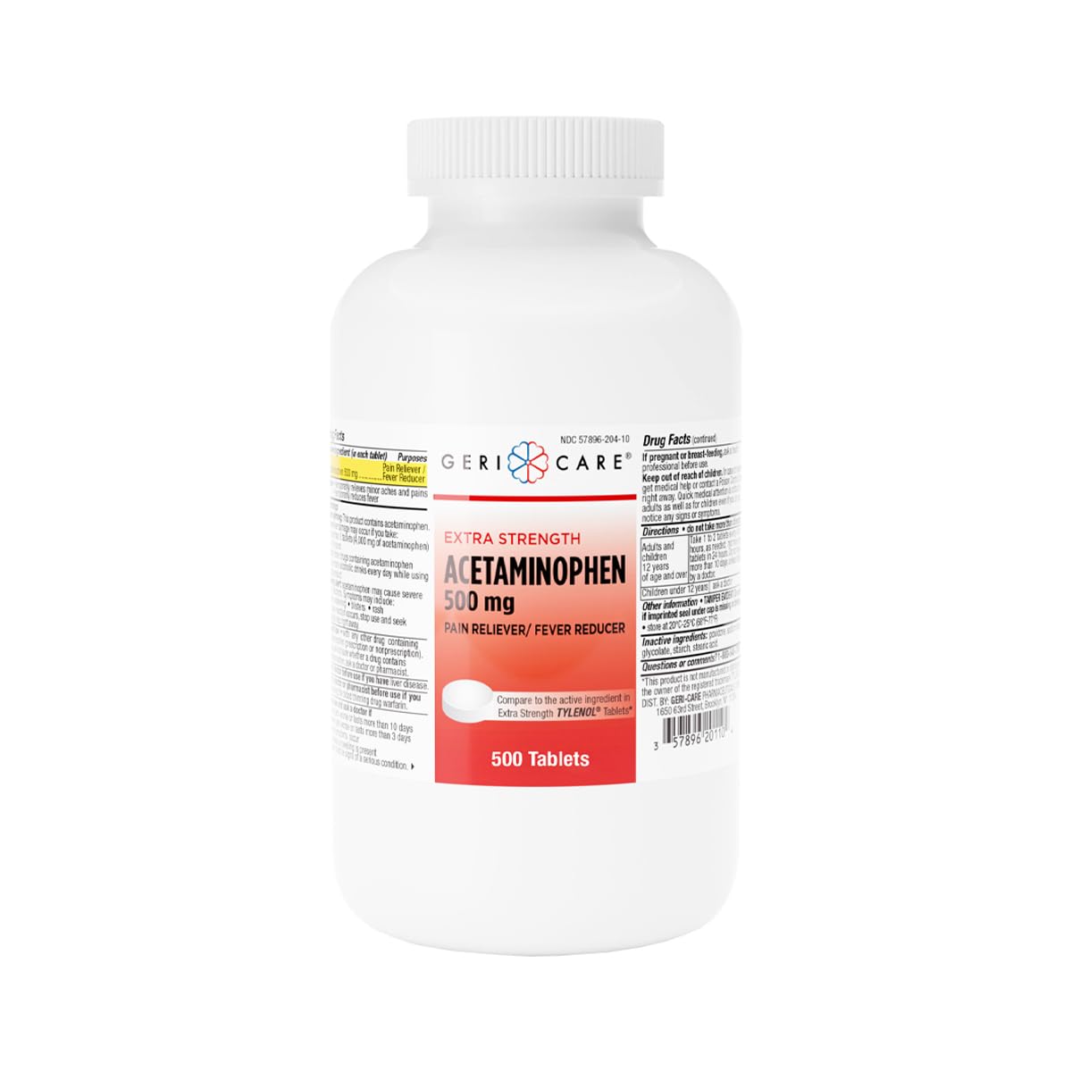 GeriCare Extra Strength Acetaminophen Tablets