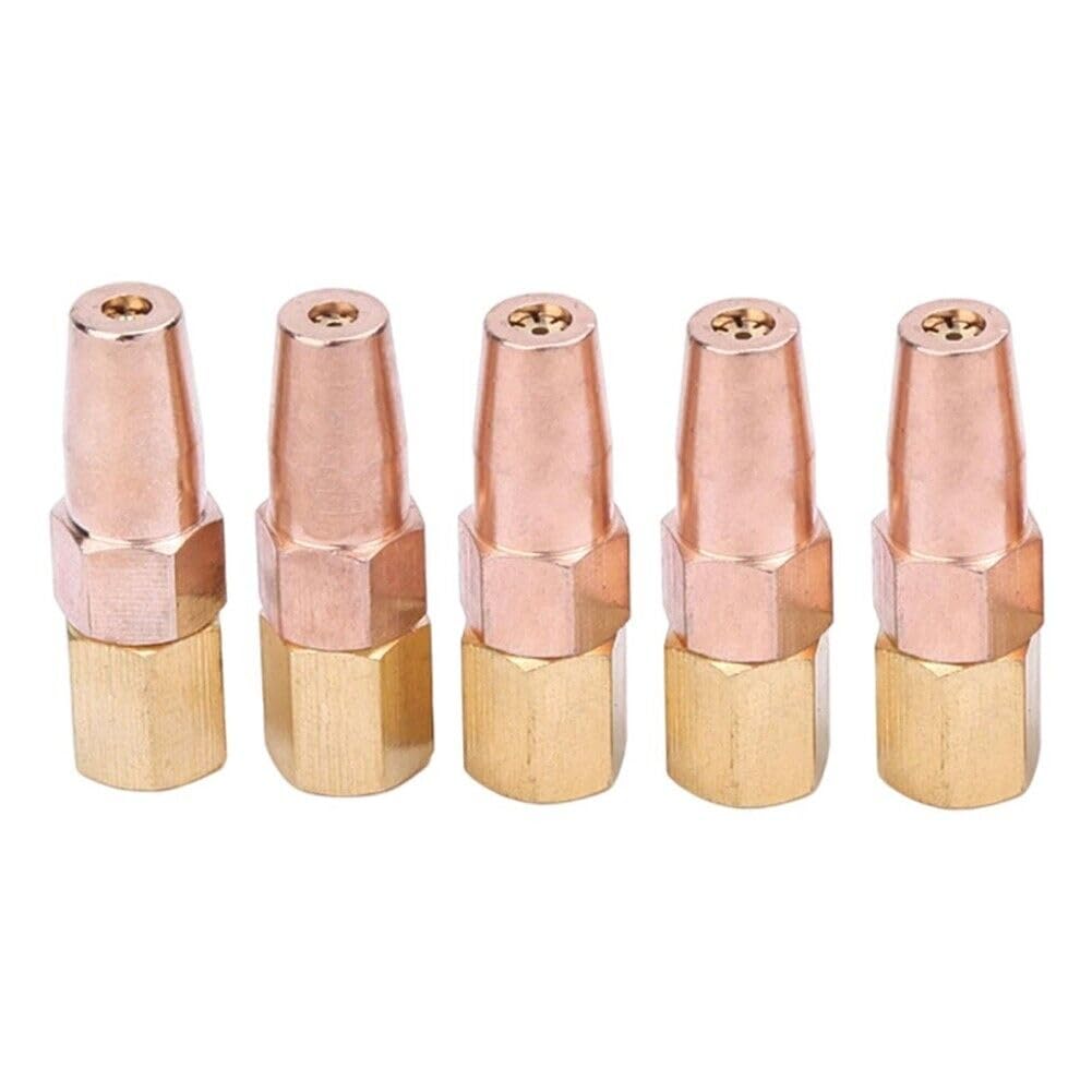 Lehuy2536gh Spare Part 5 Pieces Welding Nozzle H016 for Reliable for Treatment and Straightening