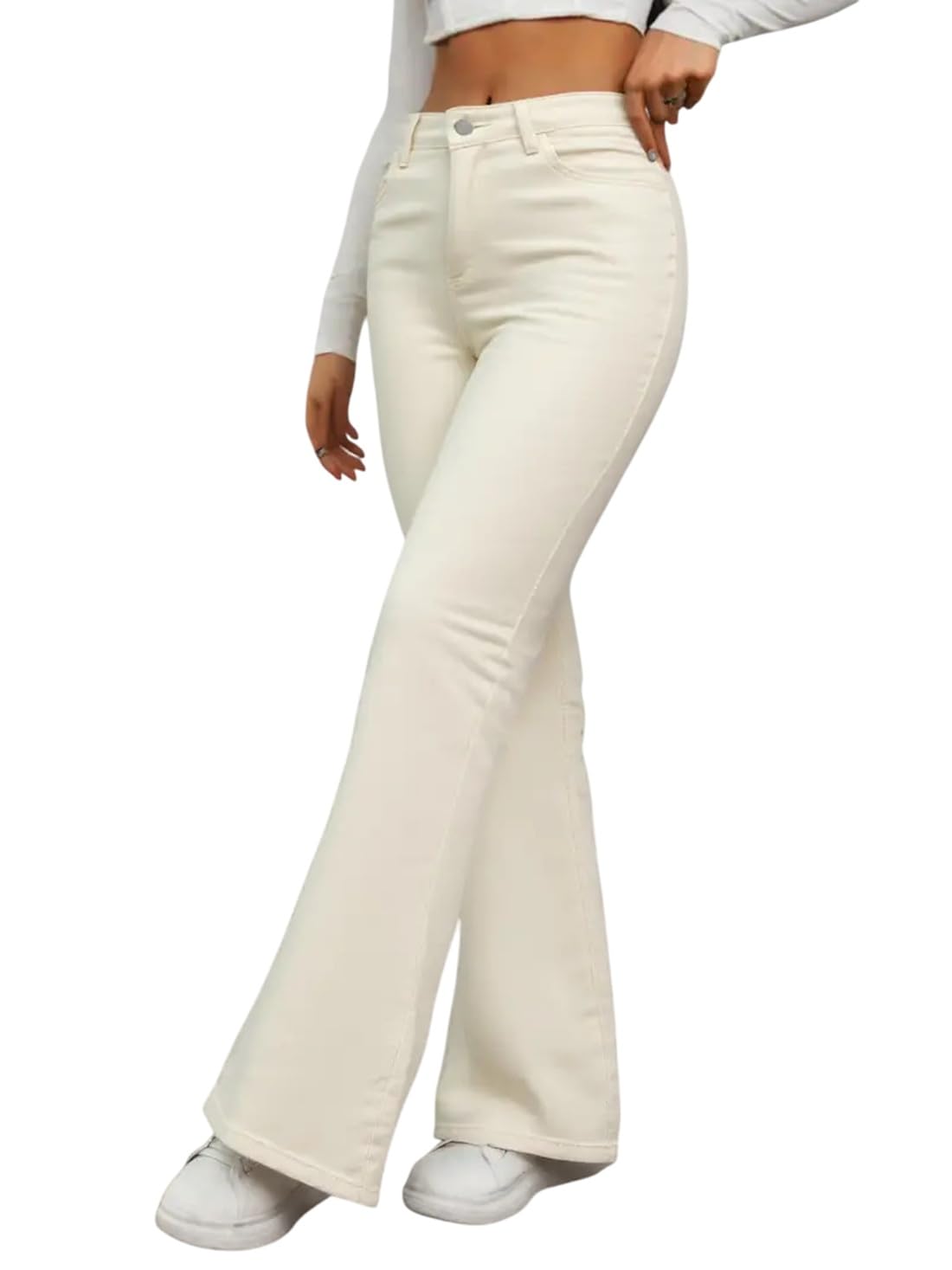 adbucks Women's Straight Fit High Rise Jeans-picture-49