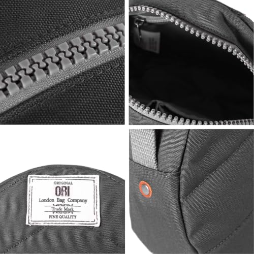 Image of ORI LONDON Crossbody Bag - Nylon Crossbody Bags for Women & Men with Chunky Zippers - The Paddington