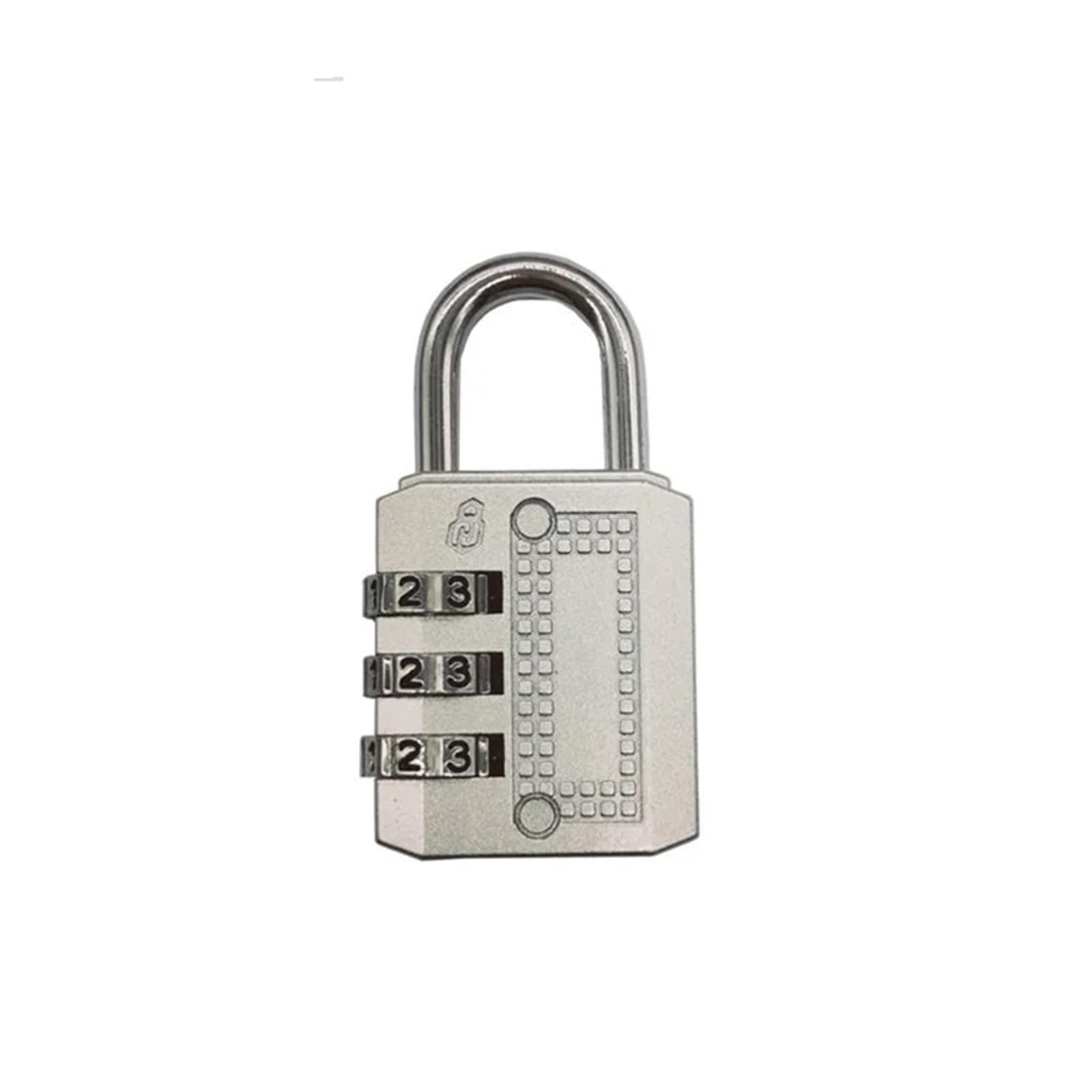 Vorhängeschloss mit dreistelliger Zahlenkombination, 30 mm, 1 Stück(1)