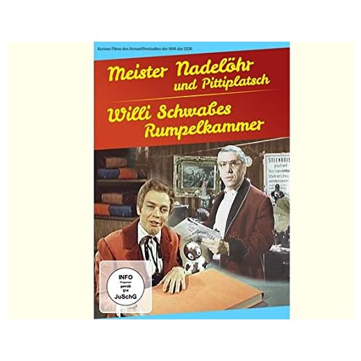 DVD Meister Nadelöhr & Pittiplatsch & W. Schwabes Rumpelkammer - DDR Artikel
