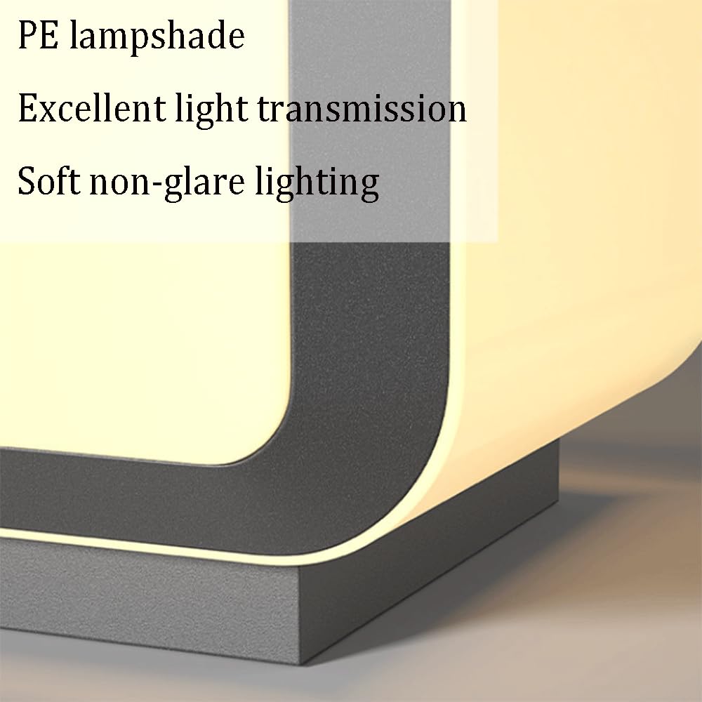 Lampada Da Esterno Classica Impermeabile Con Cablaggio Fisso, Resistente Alle Intemperie, Ideale Per Cancelli, Recinzioni, Cortili, Ville, Patii, Giardini E Paesaggi.