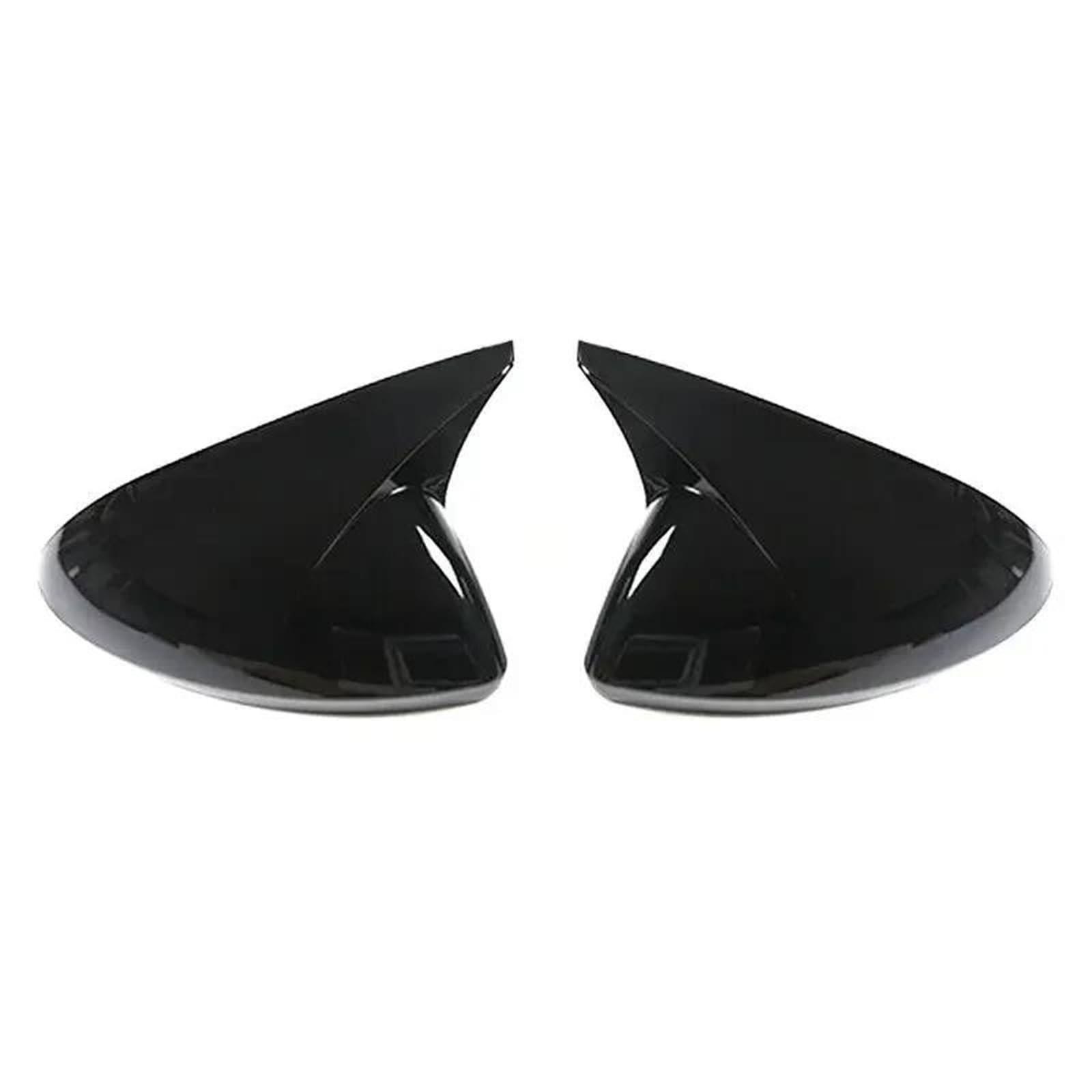 Atgcbcauf Gloss Black Car Rearview Side Mirror Cover Wing Cap Sticker Exterior Door Trim For Buick For Regal 2017-2021 Car Wing Mirror Covers(Gloss Black)