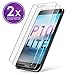Produktbild UTECTION 2X Schutzglas Folie für Huawei P10 Lite - Schutzfolie aus Glas gegen Displayschäden - Passgenaue Schutzglasfolie Anti Kratzer - Displayschutzfolie Schutzglas Clear Durchsichtig