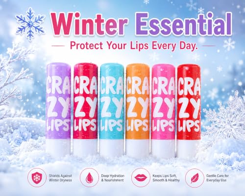 Image of INDIQUEHUB PACK OF 6 Lip Balm for Women & Girls | Moisturizing, Soft & Smooth Lips | Long Lasting, Natural Shine | Flavoured Lip Balm | Everyday Lip Care (6, multi)