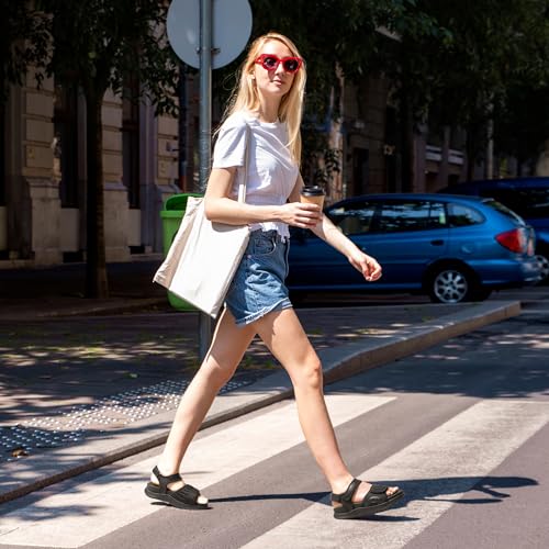 dream pairs womens hiking sandals arch support platform orthopedic sandals comfortable open toe walking summer shoes lightweight outdoor athletic sport water sandals