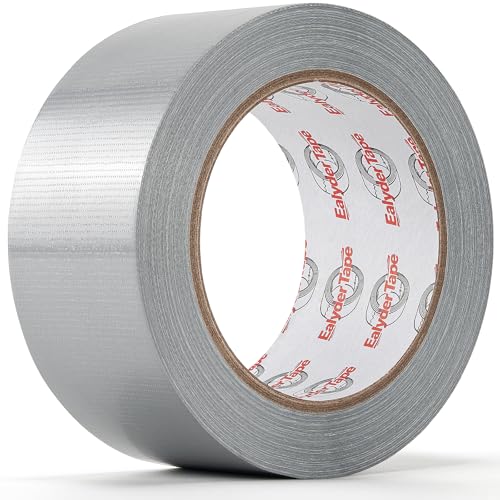 Image of Silver Duct Tape Heavy Duty 2 inch x 30Yd Waterproof Industrial Tape 1 Roll | Industrial silver duct tape for repairs, sealing & bundling. Waterproof, tear by hand, leaves no residue.