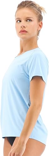 Vista 2 de TYR Camiseta de manga corta para mujer con protección solar UPF 50