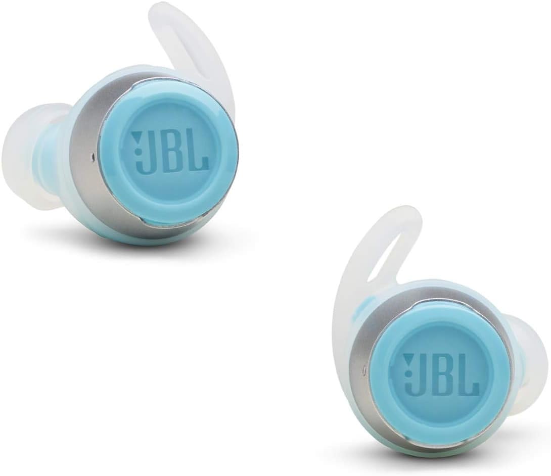 JBL REFLECT FLOW - True Wireless Earbuds, bluetooth sport headphones with microphone, Waterproof, up to 30 hours battery, charging case and quick charge (Teal) - Image 1 of 8
