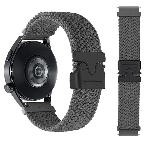 Image of YODI 20MM Strap Band Compatible With Samsung Galaxy Watch 7 /6 /5 /4 40 /44mm Classic,Samsung Watch 5 /5 Pro, Galaxy Watch 4 40mm 44mm / Watch 4 Classic 42mm 46mm Smartwatch Only, Nylon Straps Accessories