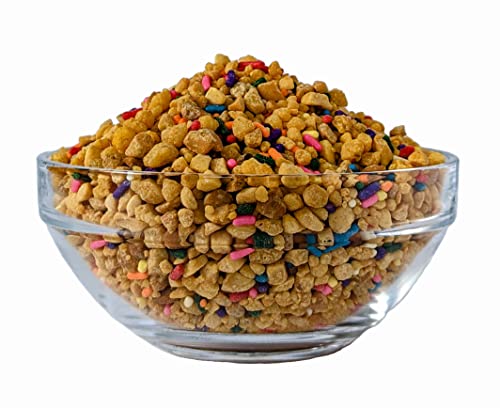 Peanut Brittle Crunch Coat Ice Cream Toppings by Medley hills farm in Reusable Container 1.25 Lbs.