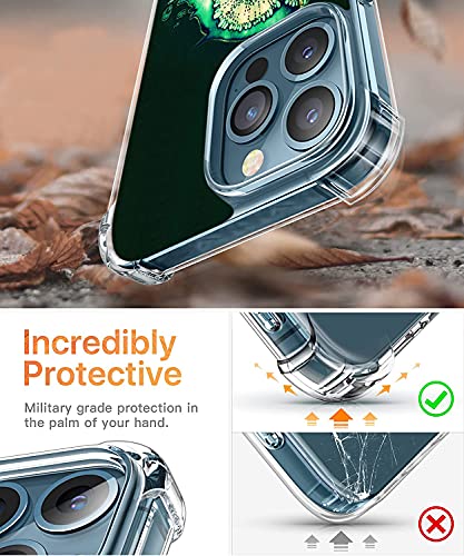 Owl Case For Iphone 13 Pro Max,Gifun Hard Pc+Tpu Bumper Clear Protective Case Compatible With Iphone 13 Pro Max 6.7" 2021 - Green Owl #TOP2