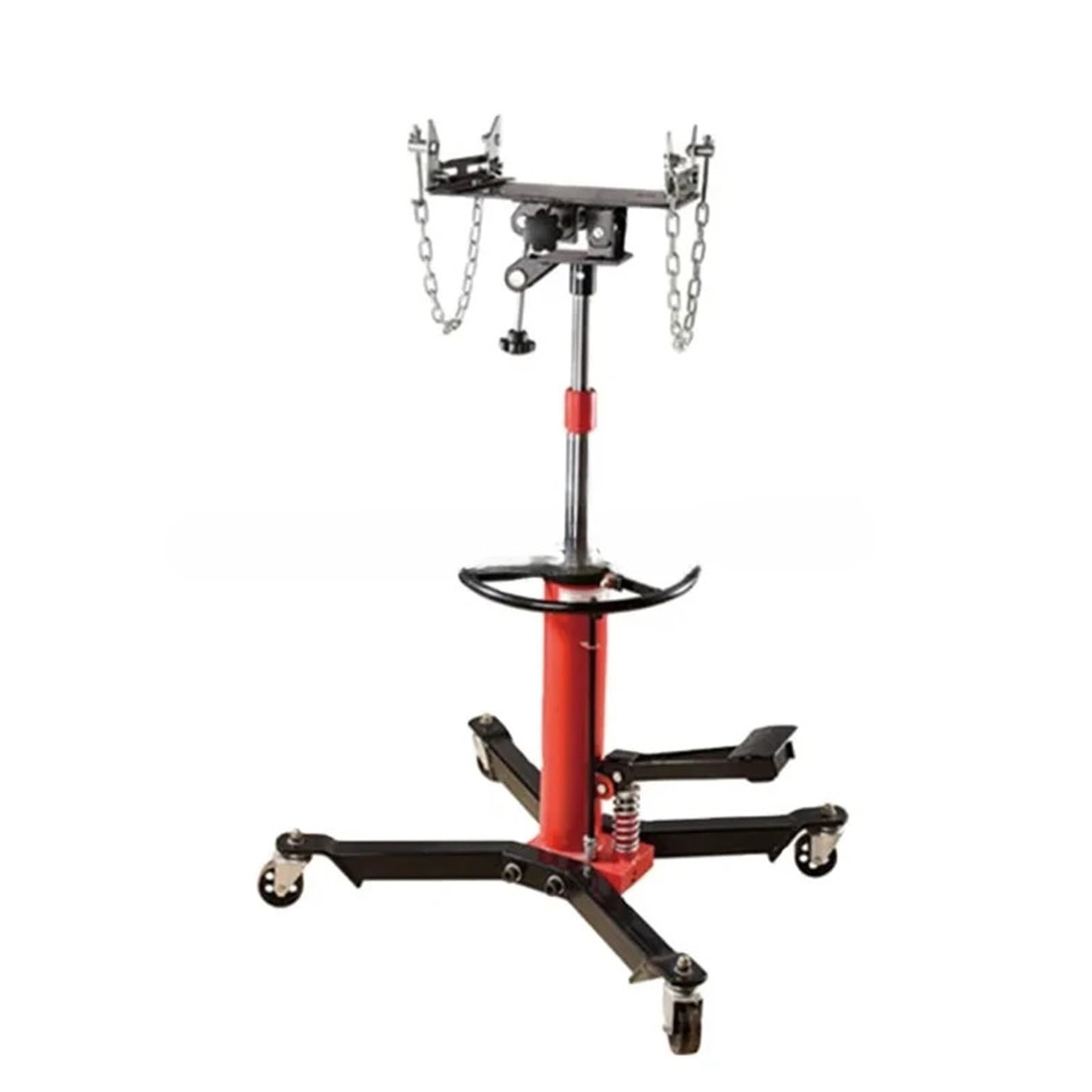 Sollevatore Auto Accessori cric per Martinetti per Trasmissione Martinetti per Auto Martinetto Idraulico per Garage/Negozio Martinetto telescopico per Trasmissione per autoveicoli(Red)
