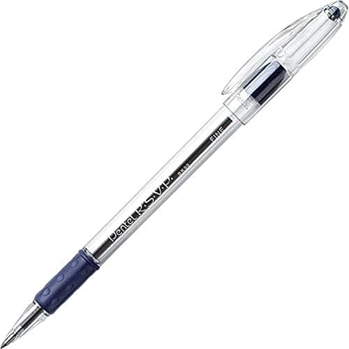 Miniatura 4 de Pentel Rsvp Fine Point Pens - Ballpoint - 0.7 mm - 12 Pack of 6 Black & 6 Blue Ink Pentel Pens