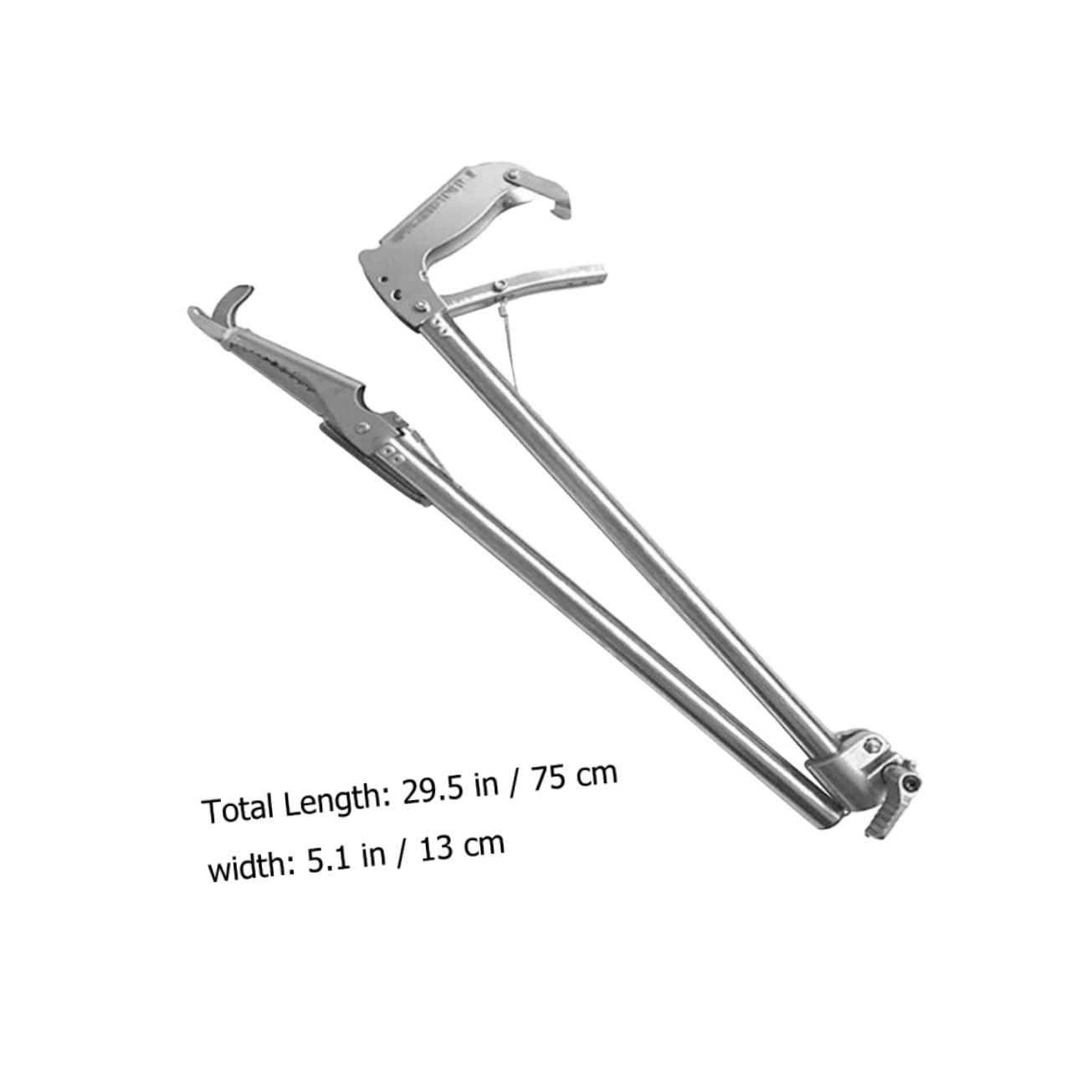 UPKOCH Pinza Design Largo Multiuso Antiscivolo Spessa in Acciaio Inossidabile Accessorio da Cucina per Anguille e Misgole per Bbq e Escursionismo