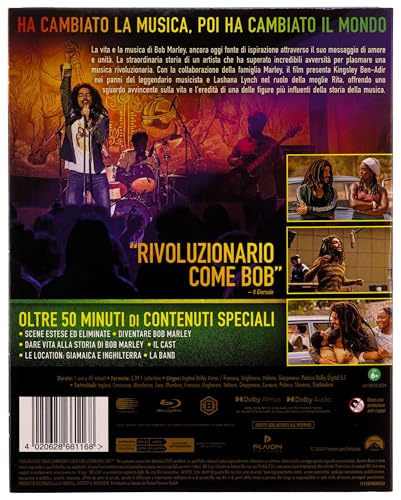 Bob Marley: One Love Blu-Ray disco importado Región B sin doblaje español 5