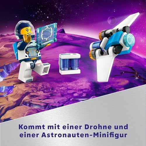 5. Bild von LEGO City Raumschiff, Weltraum-Spielzeug mit Space Shuttle für Kinder zum Bauen, Jungen und Mädchen ab 6 Jahren, Set mit Astronaut-Figur 60430