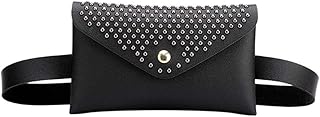 Marsupio Waist Bag Marsupio Fashion Nuovo Marsupio Fashion Ladies Outdoor Rivet Fibbia Borsa Tinta Unita Messenger Bag Marsupio