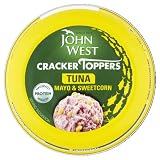 John West Knallbonbonbons Thunfisch, Mayo, Zuckermais, 80 g, 8 Stück