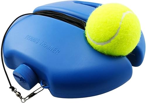 MayidG Tennis Trainer Rebound Ball with Anti-Tangle System, Fillable Base, Portable, for Beginners, Kids and Adults